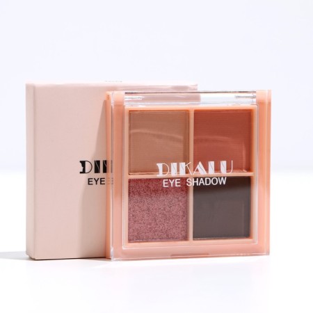Palette of shadows for eyelids, 4 colors