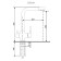 Kitchen mixer Ulgran U016-310, two-wound, gray color