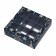 New Year. Box for 9 sweets "Festive magic", 13.7 x 13.7 x 3.5 cm, confectionery packaging