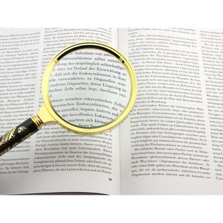 Souvenir lupa l90, diameter 90 mm, 5x-1