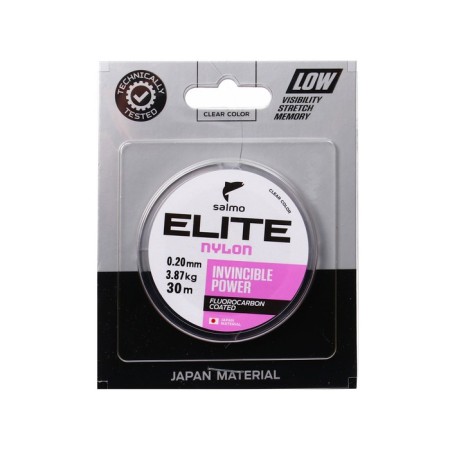 Monophile Flake Salmo Elite Fluoro Coated Nylon, diameter 0.2 mm, test 3.87 kg, 30 m, transparent-1