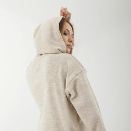 Knitted suit SL, with a hood, 42-44, beige-2