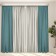 Set of curtains "Canvas", size 200x250 cm, 2 pcs, biruisic color, gray color