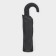 Automatic “plain” umbrella, 3 additions, 8 knitting needles, r = 48 cm, black color