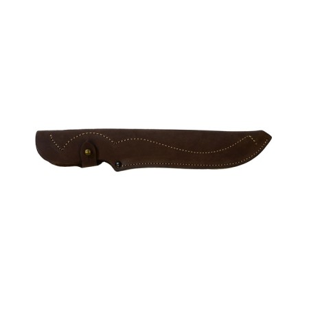 Closed cover cover large, with a blade 20 cm long, leather, mix of flowers-2