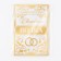 A sticker for a bottle for a wedding "Wedding vodka", long and happily, 8 x 12 cm