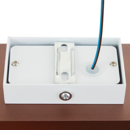 Alpine lamp 1xLED 2W 4000K IP66 coffee 9x11x15 cm-6