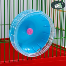 Wheel for rodents are quiet, 11 cm, blue