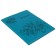 Premium Deville is universal, for grade 1-11 Vivella "Flowers", covering artificial leather, turquoise