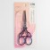 Scissors for needlework "lace", mowed blade, 5 ", 13 cm, chameleon color