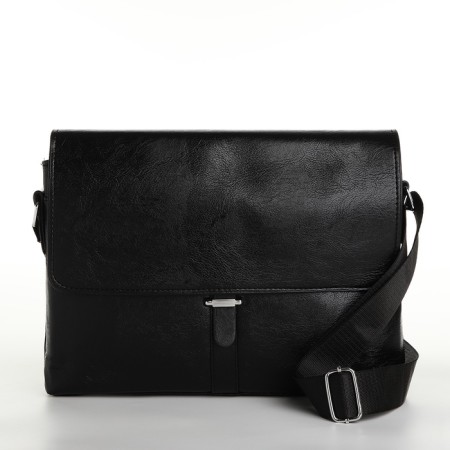 Male bag, black color-1