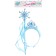 Carnival set "Snowflake", 2 objects: rin, rod