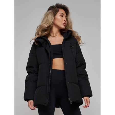 Winter jacket, size 42, black color-21