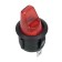 Round key 12V 16A (3C) On-off Red with backlight (RWB-224, SS-214) Rexant 10
