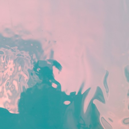 Iridiscent "pink cloud" film, 0.5 x 5 m-3