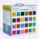 Modular massage rug ortho puzzle "Assorted", 12 modules, color mix