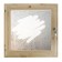 Window 60x70 cm, "drops on glass", single -chamber double -glazed window, needles