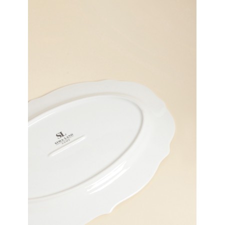 Oval SL Home "Amande", D = 25cm, 34.5x23x2.5 cm.-3
