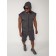 Sports suit men's, size 48-50, dark gray color