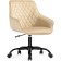 Computer chair almer plastic/velor, black/beige 57x60x84 cm