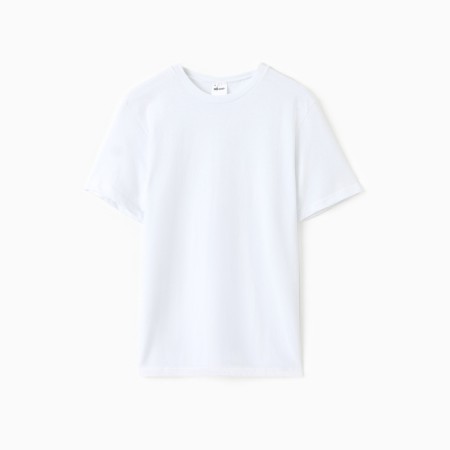T-shirt male collorista color white, rr 58-60