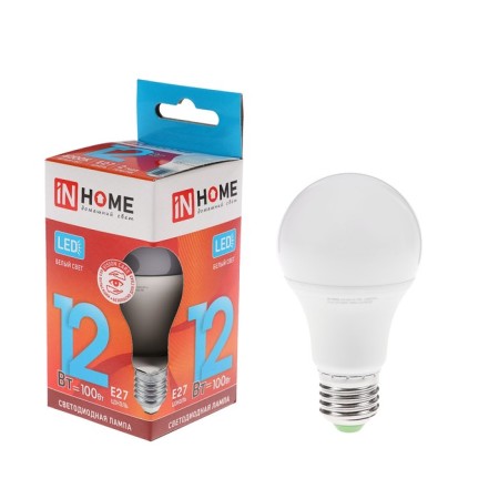 LED lamp In Home LED-A60-VC, E27, 12 W, 230 V, 4000 K, 1140 lm-5