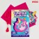 A set for creating a bag of felt “Magic Unicorn”, with a thermal monklaka