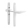The headset of the pressure with a spring 85/25 white handle 03 Ral9016 without a hole for a cylinder
