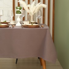 Cample tablecloth Kitchen 150x110 cm, brown color, 100% cotton, sarzha 220 g/m2
