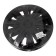 Wheel caps R14 "Profi", Black Gloss Carbon, Set 4 pcs