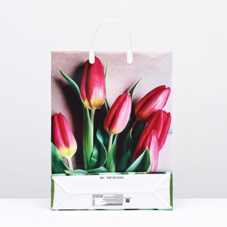 Package "Festive Bouquet", soft plastic, 42x32 cm 120 μm-1