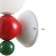 Luigi lamp LED 7W 3000-6000K White-red-green 12x25 cm
