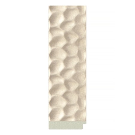Mirror in the baguette frame, pearl dunes 89 mm, 77x77 cm-2
