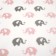 Blanket, size 150 × 200 cm, elephant print