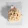 Decorative braid "Furger", 45 mm, 10 ± 1 m, beige color