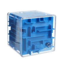 Labyrinth puzzle, blue color