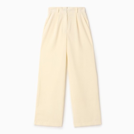 Women's pants Mist Velvet, p. S milk-7