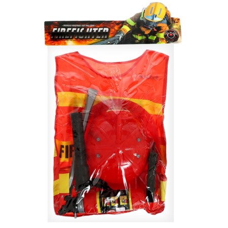Set of firefighter "firefighter", with a vest, 8 objects-19