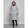 Coat insulated winter female, size 50, color gray