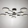 Causteen with PDD 2299/11GR LED 216W 3000-6000K gray 97x97x18 cm Bayerlux