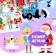 Puzzle "New Year's Blue Tractor", 60 elements