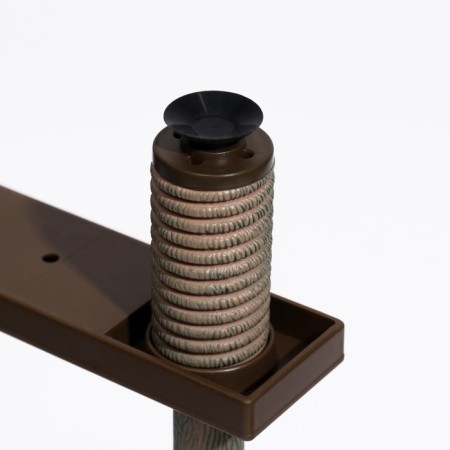 Platform for turtles on adjustable supports with a floating bridge (bridge 29 x 24 cm)-3