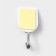 Hooks of self -adhesive fraction of "classics", 6 pcs, white color
