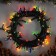 Garland "thread" 5.5 m, IP20, dark thread, 140 lamps, glow of multi, 8 modes, 220 V