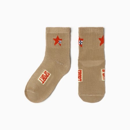 Children's socks, mix color, size 15-17-4