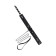 The collar is two -layer with a white line Pecado BDSM, genuine leather, black color