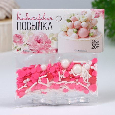 Confectionery sprinkling "Girlfriends", 20 g-1