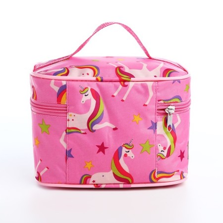 Lightning cosmetic bag, pink color-1