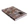 Deliciper of Leduced A5, 128 sheets, Golden Waves, Soft-Touch lamination, Blok 70 g/m2
