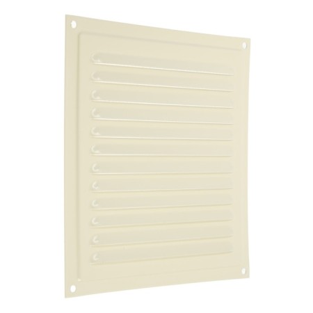 Ventilation grate Zein Lux RM1919sk, 190 x 190 mm, with a grid, metal, clone bone-4